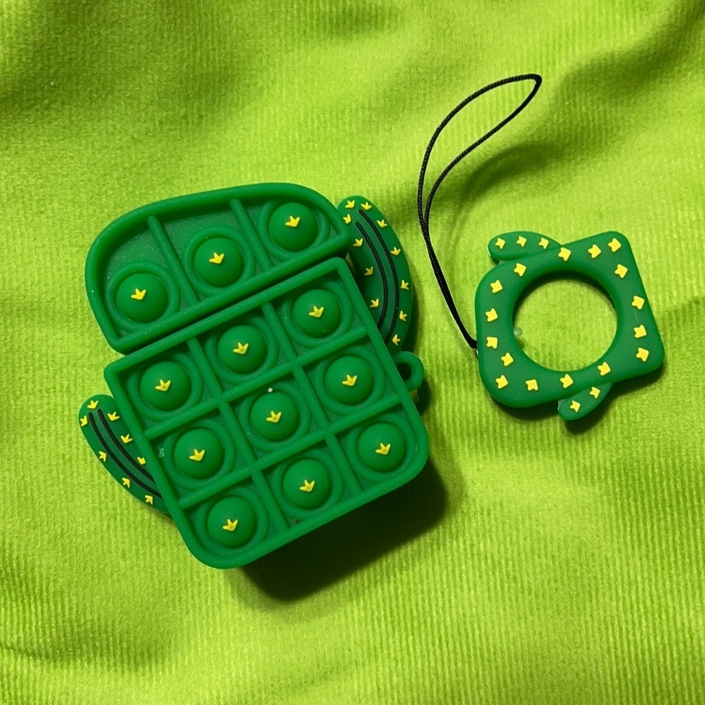 6/$20 New cactus pop it AirPod case
